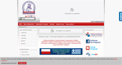 Desktop Screenshot of poloniagrecka.eu